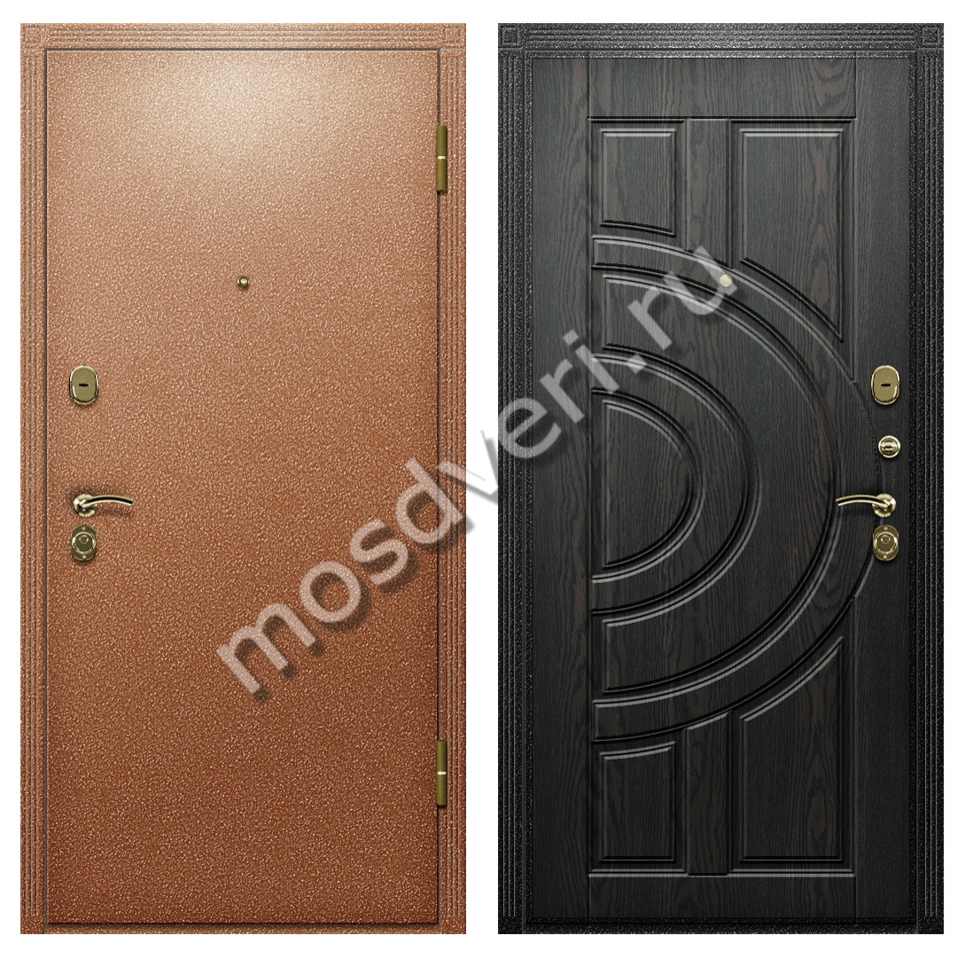 Железная дверь в коттедж DK1314 - купить от производителя Мосдвери Железная дверь в коттедж DK1314