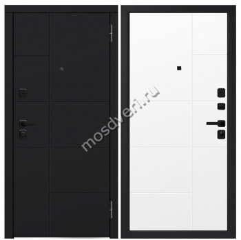 Белая входная дверь в квартиру BVD-15 - купить от производителя Мосдвери Белая входная дверь в квартиру BVD-15