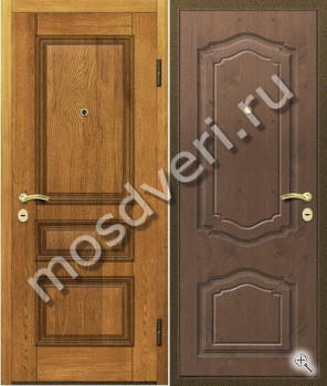 Утепленная дверь в квартиру с терморазрывом МДФ - купить от производителя Мосдвери Утепленная дверь в квартиру с терморазрывом МДФ
